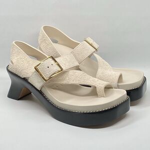 Loewe Ease heel suede sandal size 41